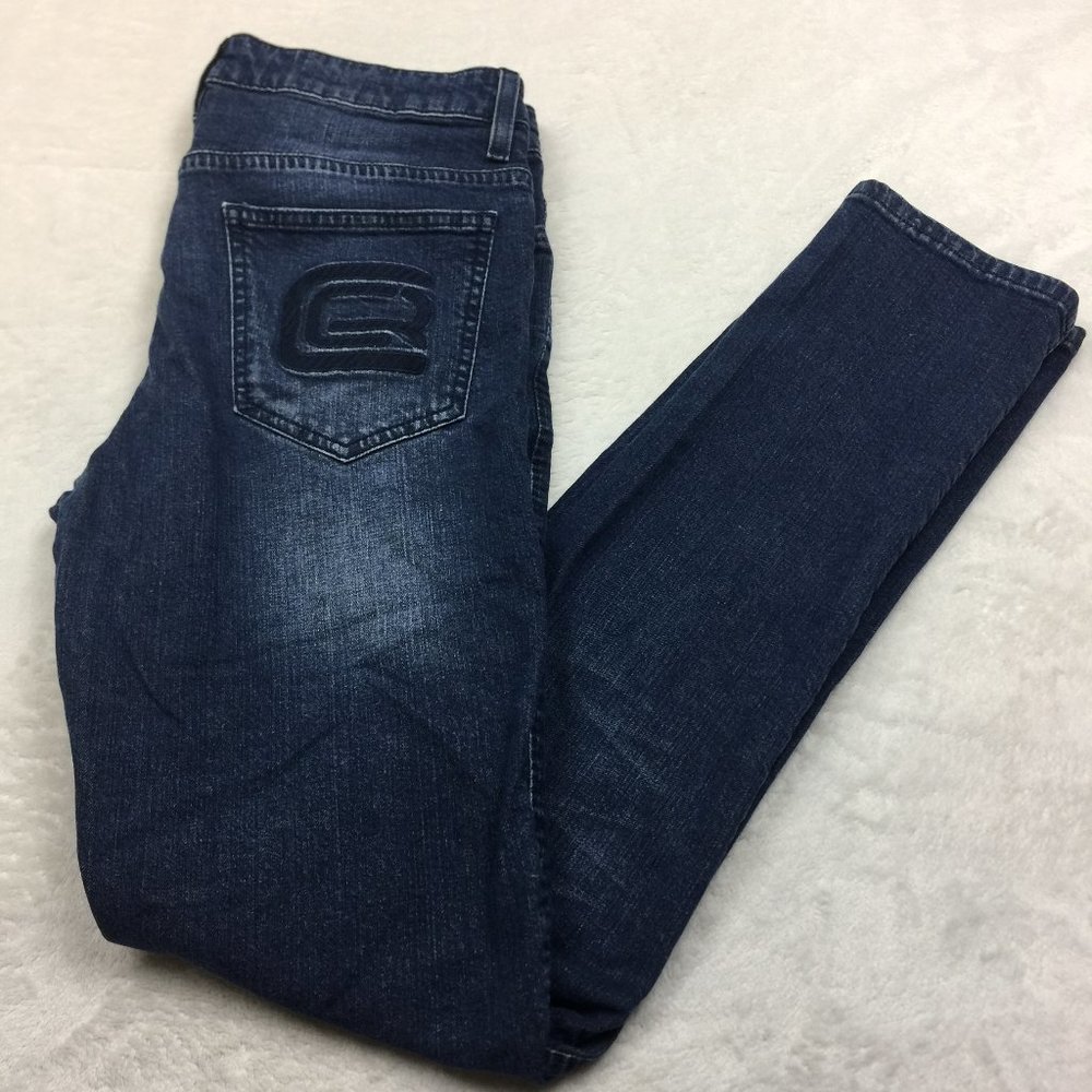 Roberto Cavalli Dark Blue Skinny Jeans
